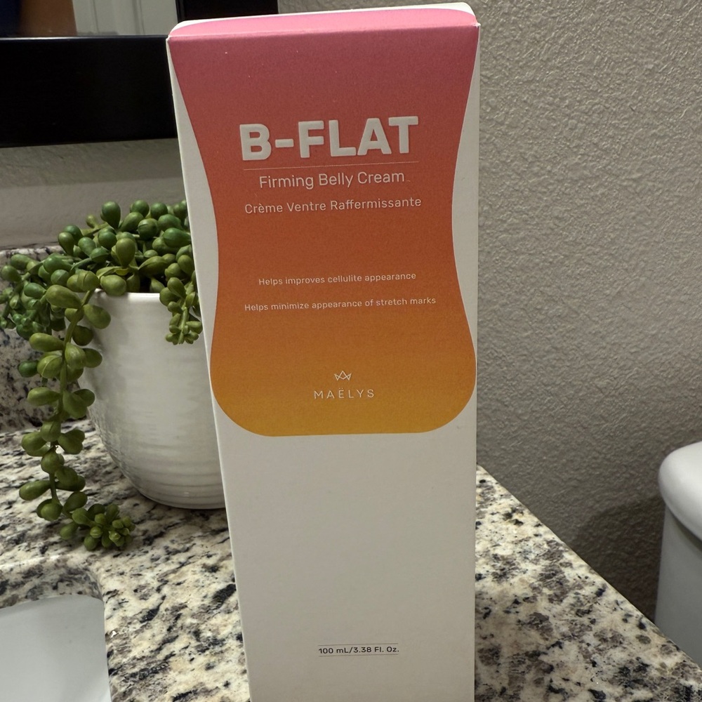 MAËLYS B-FLAT Firming Belly Cream - Pink and Orange